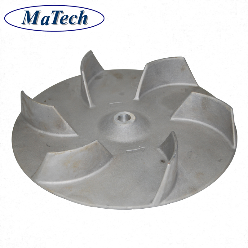 Machinery Parts Gravity Metal Casting Water Pump Impeller